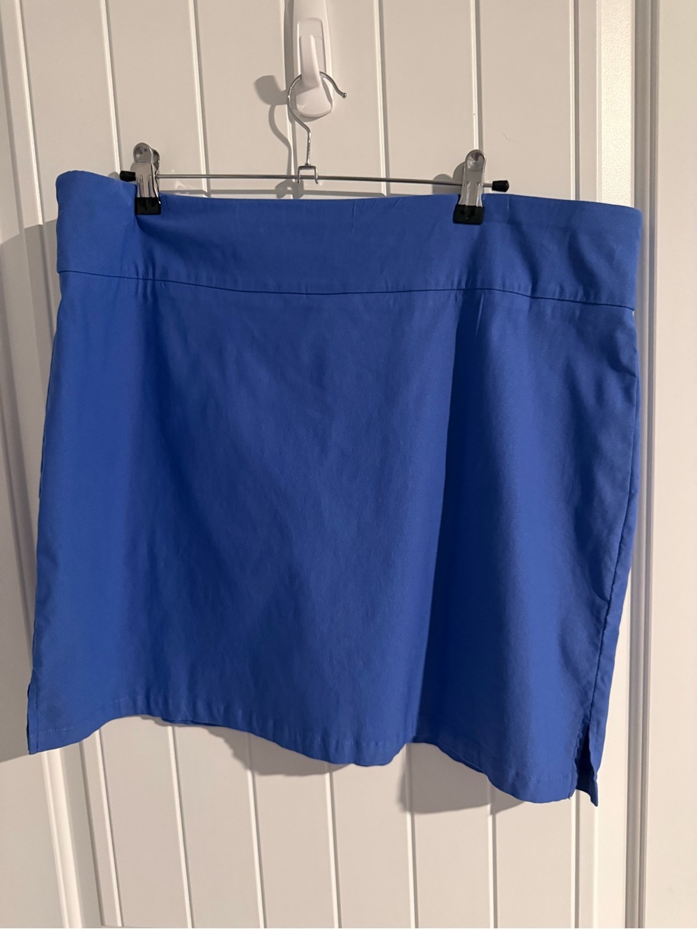 Rafaella Blue Pull-On Skort with Built-In Shorts Women’s XXL